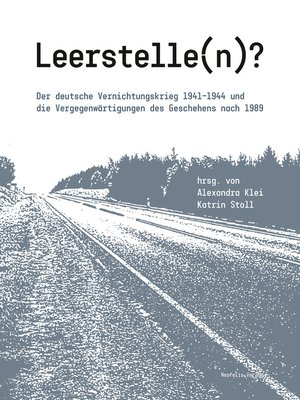 cover image of Leerstelle(n)?